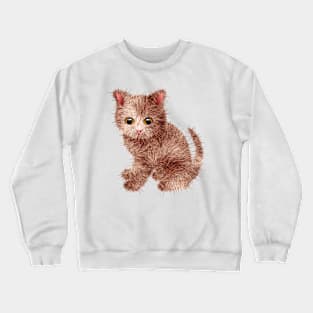 Messy Kitten Crewneck Sweatshirt